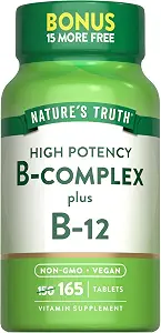 B-Complex Plus B-12 - 165 Tablets